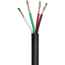 Monoprice Nimbus Series 18AWG 4-Conductor CMP-Rated Speaker Wire, 100ft picture
