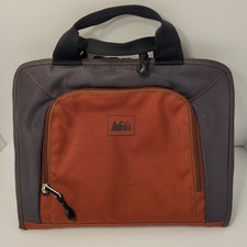 Rei Brand Nylon Tablet iPad Reader Bag Pre-Owned 2 Tone Color  12x9 picture