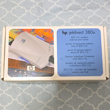 HP Jetdirect 380x Wireless Print Server 802.11b Wi-Fi USB 2.0 J6061A picture