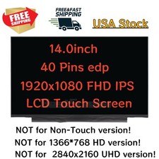 B140HAK03.2.HW0A - 14.0 FHD IPS AG Touch LCD Panel Display Assembly Replacement picture