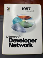 Microsoft Developer Network 1997 Subscription Binder 44 Disk Set picture
