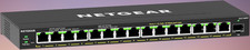 16-Port PoE Gigabit Ethernet Easy Smart Managed Switch (GS316EPP), black picture