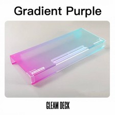 Acrylic Keyboard Riser Stand Dust Cover 2-in-1 Ergonomic Frosted picture