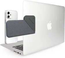 Magnetic Laptop Phone Holder, Slim Foldable Adjustable Monitor Mount for Laptop picture