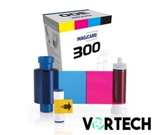 Genuine Magicard MC300YMCKO/2 Full Color Ribbon for Model 300 - 300 Print - New picture