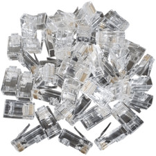 Amphenol CAT6-EZRJ45 Easy RJ45 Cat 6+ Connectors Qty 100 picture