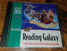 READING GALAXY Reading Comprehension ACTIVE MIND - BRODERBUND / CD-ROM PC & MAC picture