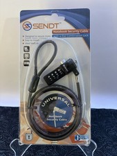 Laptop Notebook Universal Security Cable Lock 4 Dial Combination SENDT Brand picture