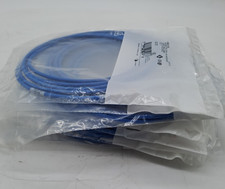 LOT OF 10 Ultra Slim CAT 6 UTP Blue Patch Cable 28AWG RJ45 Network 5 feet picture