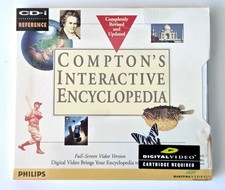 Compton's Interactive Encyclopedia Revised (Philips CD-i, 1995) Sealed 1.5