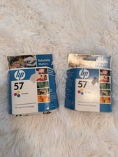 2 New HP Invent 57 TRI COLOR Inkjet Print Cartridge, Factory Sealed Expired picture