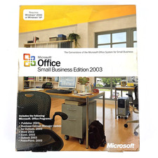 Microsoft Office 2003 Small Business Edition New Sealed OEM Authentic picture