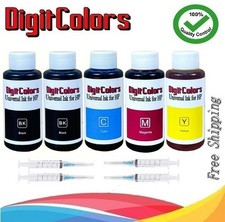 500ml 4 color bulk refill ink kit w syringe for ALL HP printers inkjet Printers picture