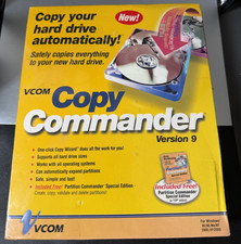 VCOM Partition Commander V9 PC Software New Sealed Retail Box picture