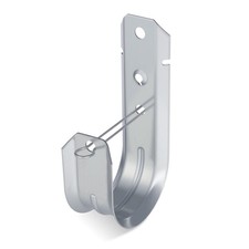 25 PCS 2 Inch Galvanized Steel Heavy Duty Wall Mount Cable Support J Hooks picture