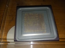 Vintage AMD-K6-2 300AFR 2.2V Core 3.3V I/O CPU W/ HEATSINK AND FAN picture