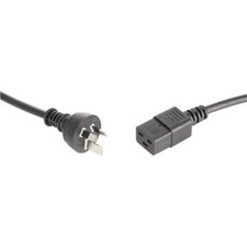 Iec C19 Mains Power Lead Specifications Cable 1.8m High Current Standard Quality picture