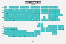 DROP + MITo Keysterine R2 Keycap Set - Cyanide picture