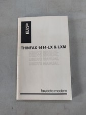 Original EXP Thinfax 1414-LX & LXM users manual for HP 100/200LX picture