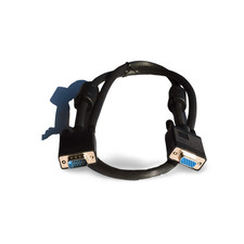 3ft SVGA Cable Monitor UL2919 HD15 Extension Male to Female - Black picture