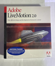 Adobe Live Motion 2.0 Macintosh Brand New Sealed picture