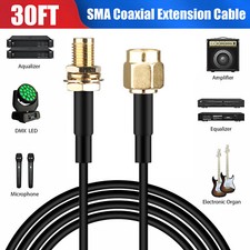 30ft WiFi Antenna SMA Extension Coaxial Cable Cord for Wireless Router Antenna picture