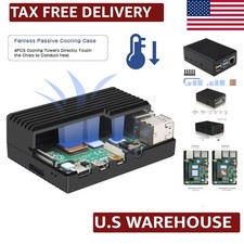 P173 Heavy Duty Aluminum Case for Raspberry Pi 4 - Passive Cooling Design picture
