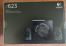 LOGITECH Z623 STEREO SPEAKERS & SUBWOOFER 200W THX RCA INPUT~GAMING picture