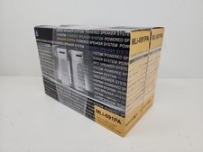 VTG Midiland MLi 691PA Hi-Fi Sound Monitor Powered Computer Speakers. White picture