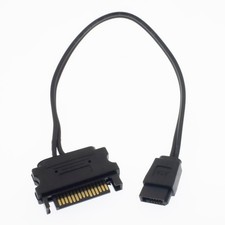 SATA 15 Pin to 6 Slimline Power Adapter Cable for Optical Drive, CD DVD...  picture