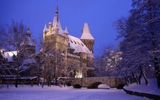 Landscape architecture budapest hungary old building Custom Gaming Mat Desk picture