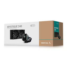 DeepCool MYSTIQUE 240 240mm AIO CPU Processor LCD Liquid Cooler Black Intel AMD picture