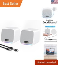 Versatile USB Speakers for Computer, Tablet & Phone – Easy Setup & Clear Audio picture