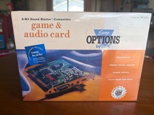 IBM Easy Options AC525 Game & Audio Card 8-Bit ISA Sound Blaster New Sealed NOS picture