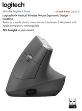 Logitech MX Vertical Advanced Ergonomic Wireless Mouse picture