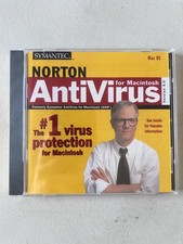Vintage Symantec Norton AntiVirus Software Mac OS Version 5.0 CD-ROM picture