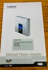 NEW Linksys PAP2T-NA Internet Phone Adapter w/ 2 Ports For Voice-Over IP  picture