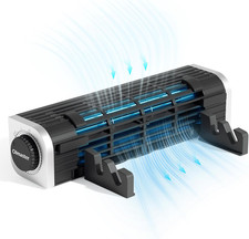 Laptop Cooler with Adjustable Stand, Cooling Pad with 3 Speed Modes, USB Fan for picture