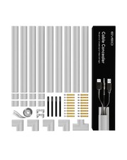 153” Cable Concealer - Cord Cover Wall - Paintable Cord Hider , Wire hiders f... picture