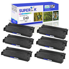 US STOCk 6PK E40 1491A002AA Toner Cartridge Fit For Canon Pc940 Pc740 Pc430 picture