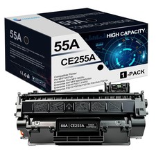 CE255A 55A Black Toner Cartridge 1 Pack - Other, black toner cartridge picture