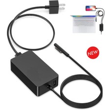 Surface Pro 6 5 4 3 Power Adapter AC Laptop Charger 44W 15V 2.58A New-Tech Cable picture