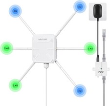 WAVLINK Dual Band WiFi 6 Mesh Router AX3000 Repeater Outdoor High-gain Antennas picture