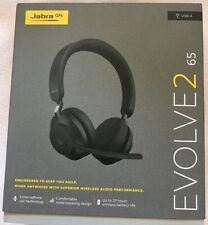 Jabra Evolve2 65 UC Stereo Wireless/USB Headset 26599-989-999 New Unopened picture