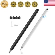 Stylus Pen for Touchscreen, 2-in-1 Magnetic Body & Rotate Stylists Pens | 2Pa... picture