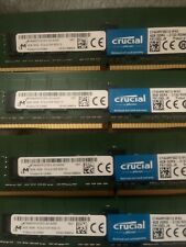 Lot Of 30 MICRON/Crucial 4GB 1RX8 PC4-2133P ECC REG SERVER Memory ONLY (120GB) picture