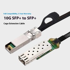 SFP to sfp case Extender SFP+ QSFP OSFP 10G/25G/40G/100G/200G/400G data center picture
