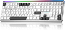 Wireless Mechanical Keyboard With Silent Switches And Number Pad Rgb H108 picture