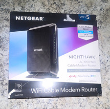 NETGEAR Nighthawk C7000 AC1900 WiFi Cable Modem Router DOCSIS 3.0 picture