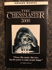 Vintage Chessmaster 3000 Computer Game Manual (1991) picture